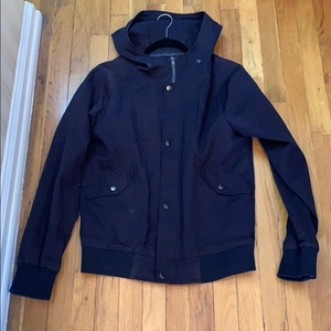 Biography‎ blue hoodie jacket size M